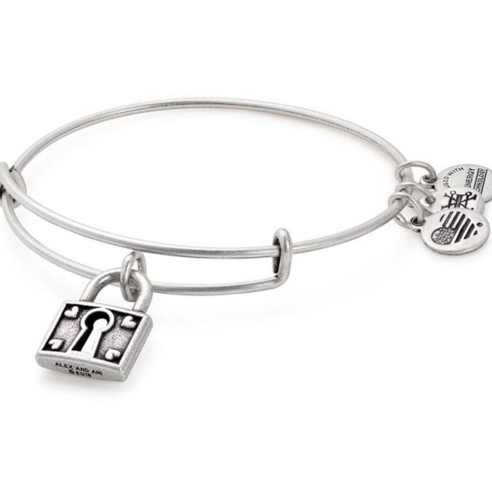 alex and ani lock bracelet